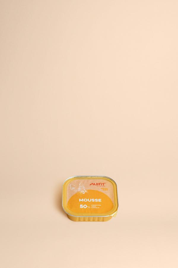 Mousse di coniglio per i gatti